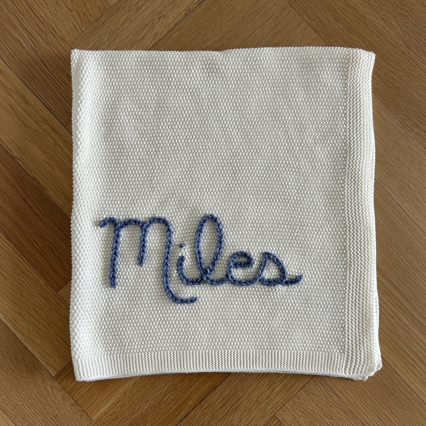 Solid Colour Baby Blanket Sage Green | Custom Baby Blanket Gift in Many Colors