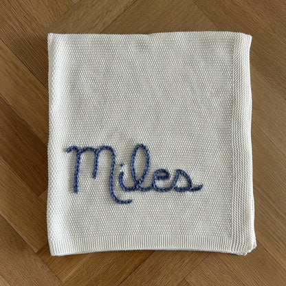 Solid Colour Baby Blanket Sage Green | Custom Baby Blanket Gift in Many Colors
