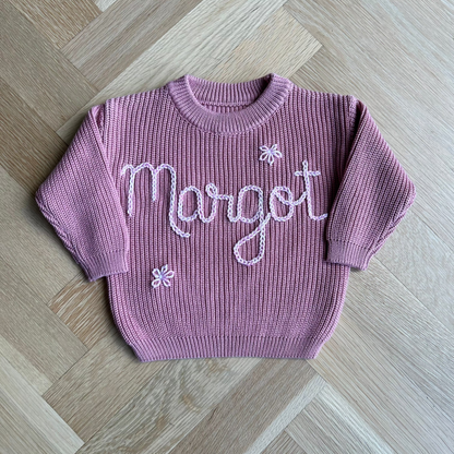 Blush Classic Sweater, Oversized Fit | 4T & 5T Available