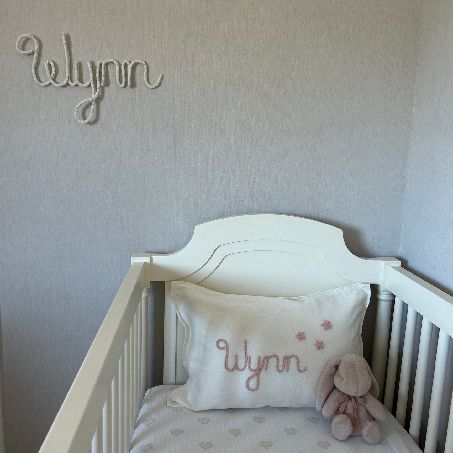 Embroidered Name Sign