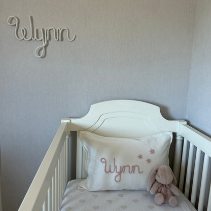 Embroidered Name Sign