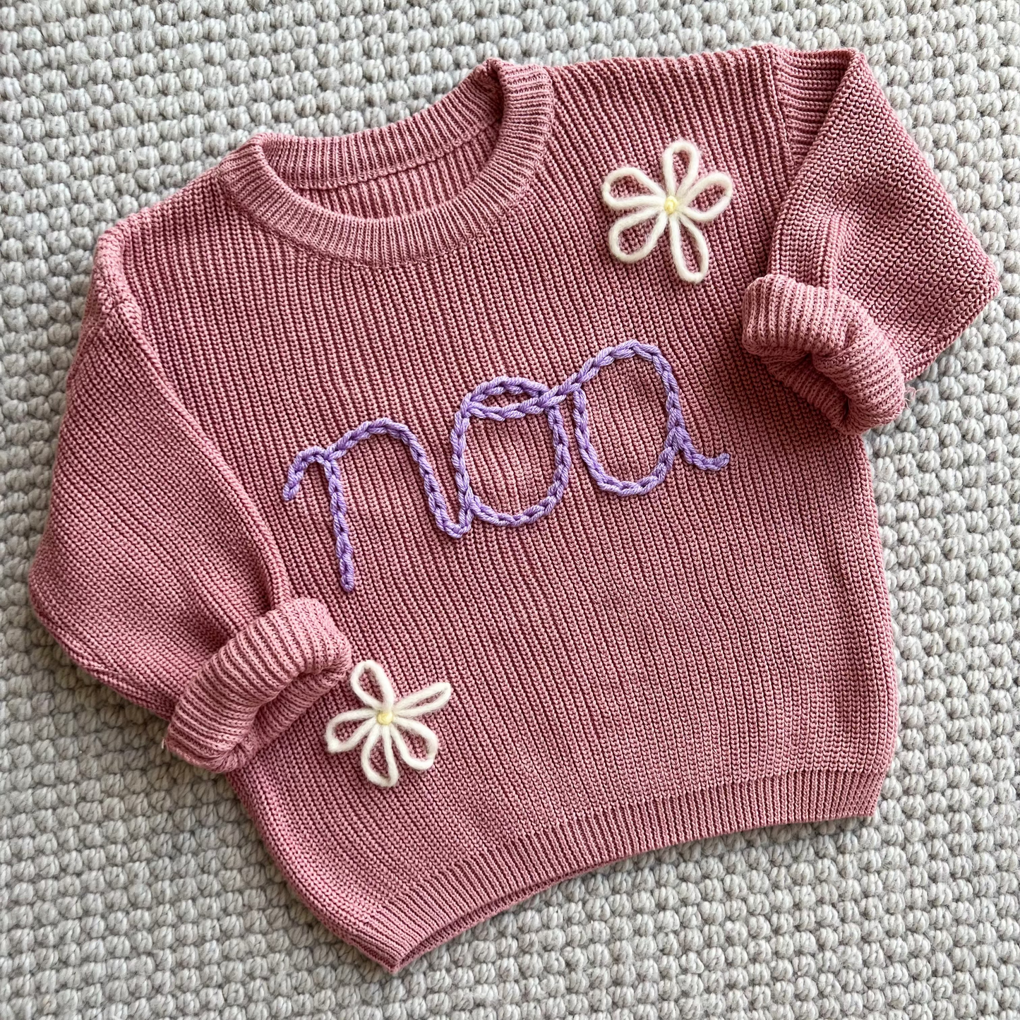Blush Classic Sweater, Oversized Fit | 4T & 5T Available