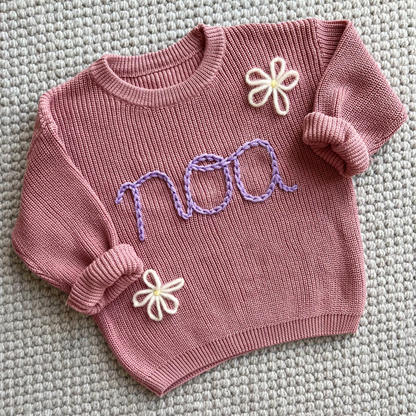 Blush Classic Sweater, Oversized Fit | 4T & 5T Available