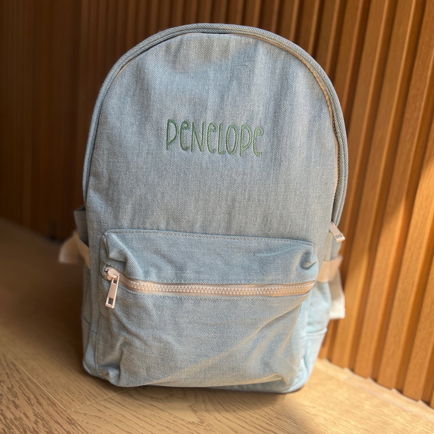 Denim Toddler Backpack