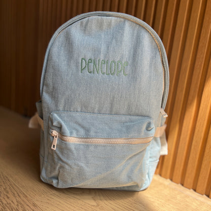 Denim Toddler Backpack