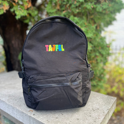 Black Toddler Nylon Backpack