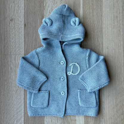 Hooded Bear Cardigan | Cozy Cardi in multiple colors & sizes