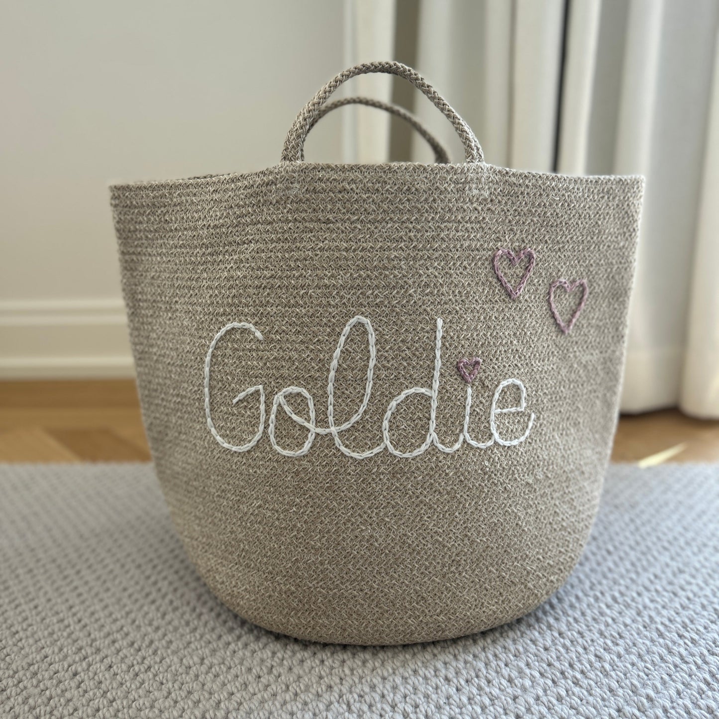 Les Bins Size XL / Hamper| Storage Bins for Nursery, Playroom & More