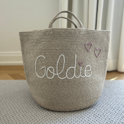 Les Bins Size XL / Hamper| Storage Bins for Nursery, Playroom & More