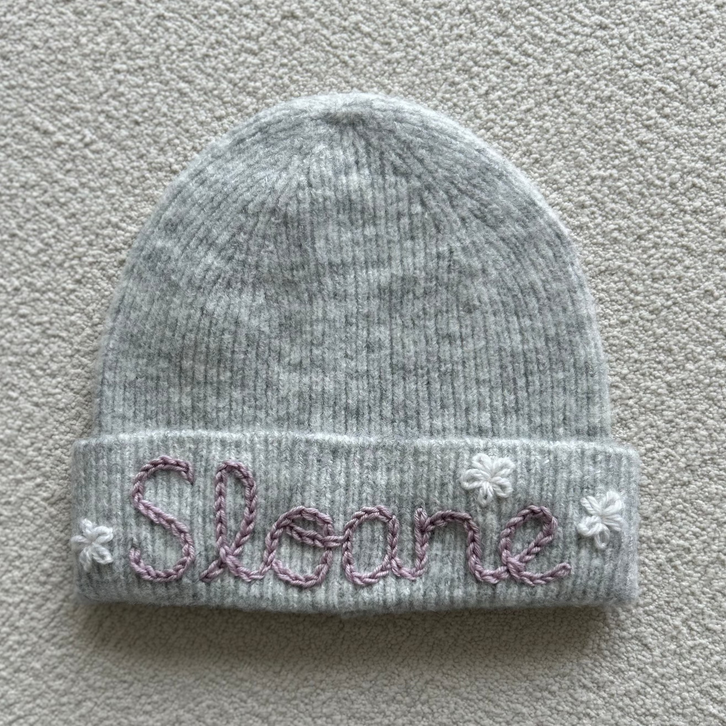 Soft Beanie | Ivory, Light Grey & Charcoal |6 Months - 6 Years | PREMIUM COLLECTION