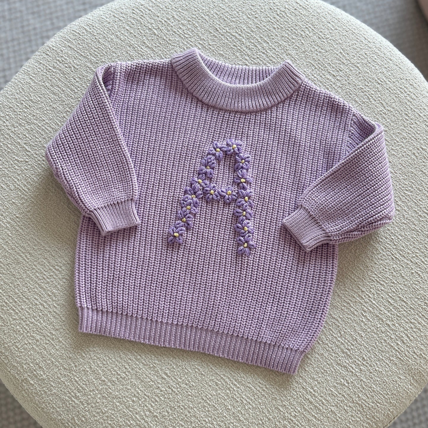The Flower Bomb Sweater | Multiple Colors Oversized Knit Newborn to 6 Years