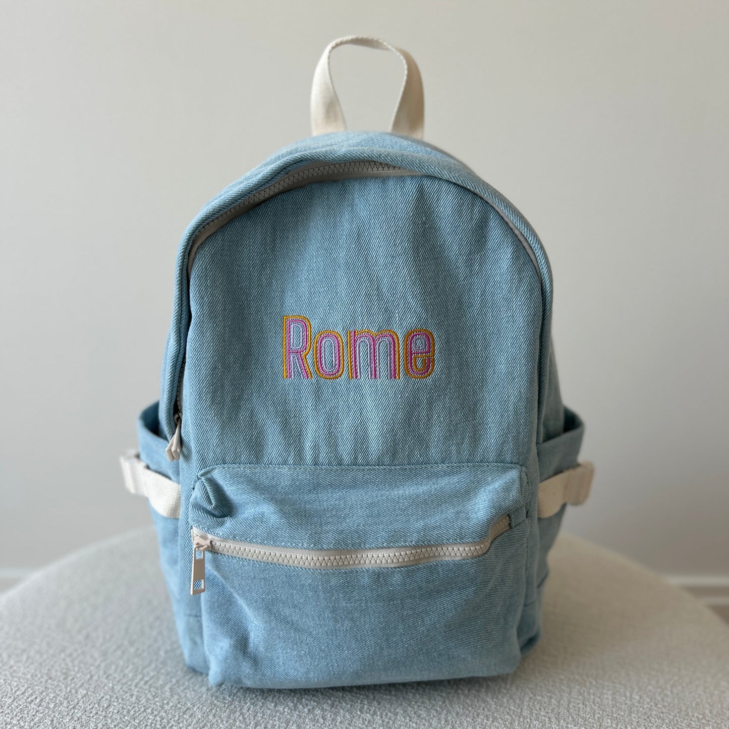 Denim Toddler Backpack