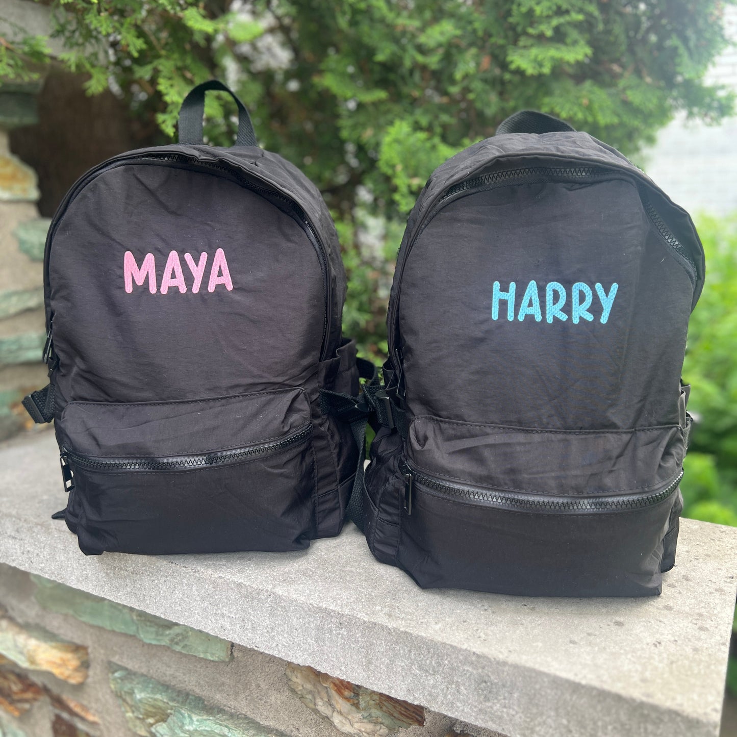 Black Toddler Nylon Backpack
