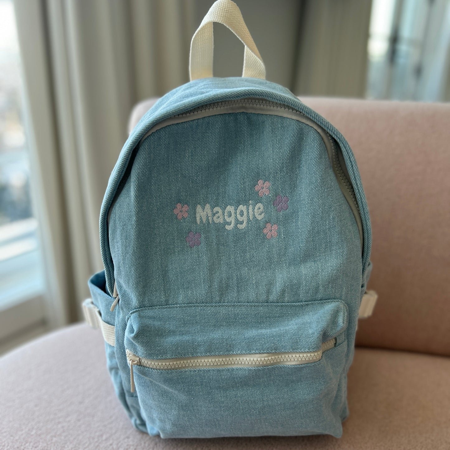 Denim Toddler Backpack
