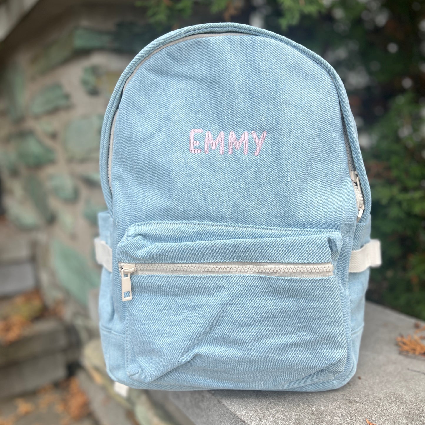 Denim Toddler Backpack