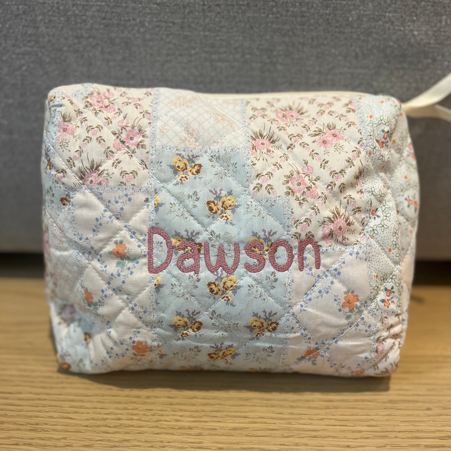 Floral Patchwork Pouch