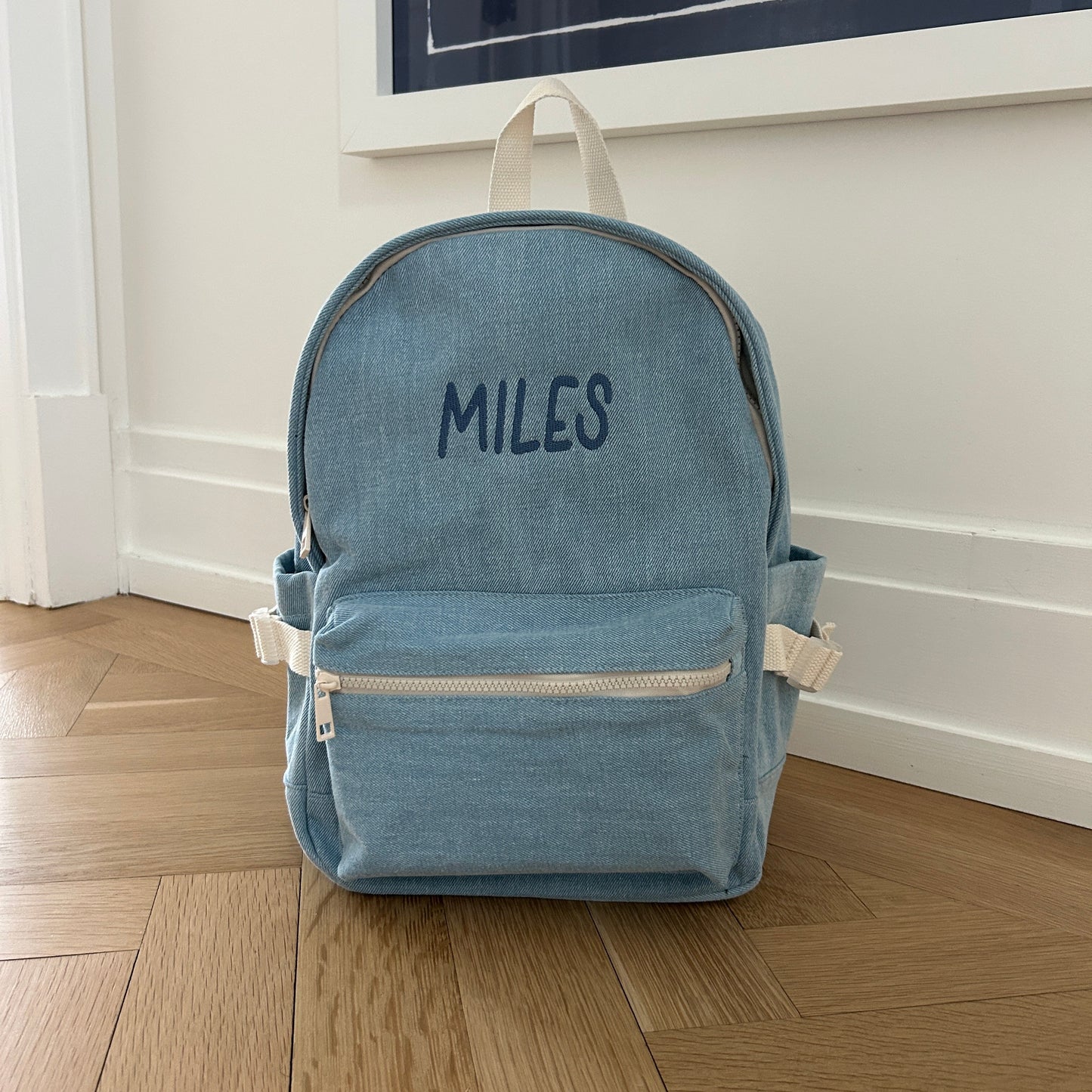 Denim Toddler Backpack