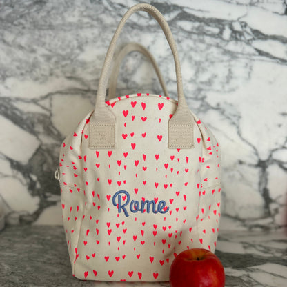 Custom Lunch or Snack Bag STRIPES | Clean, Non-Toxic Machine Washable