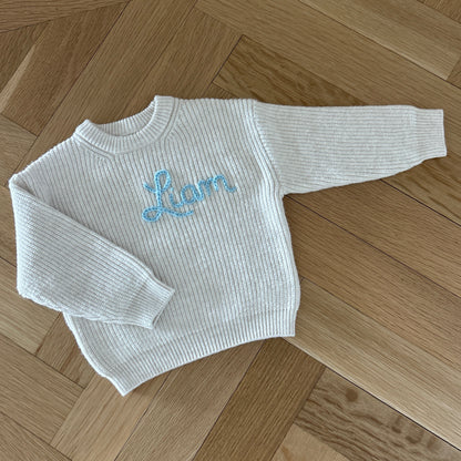 Cashmere Blend Sweater *Premium Collection* | Ivory