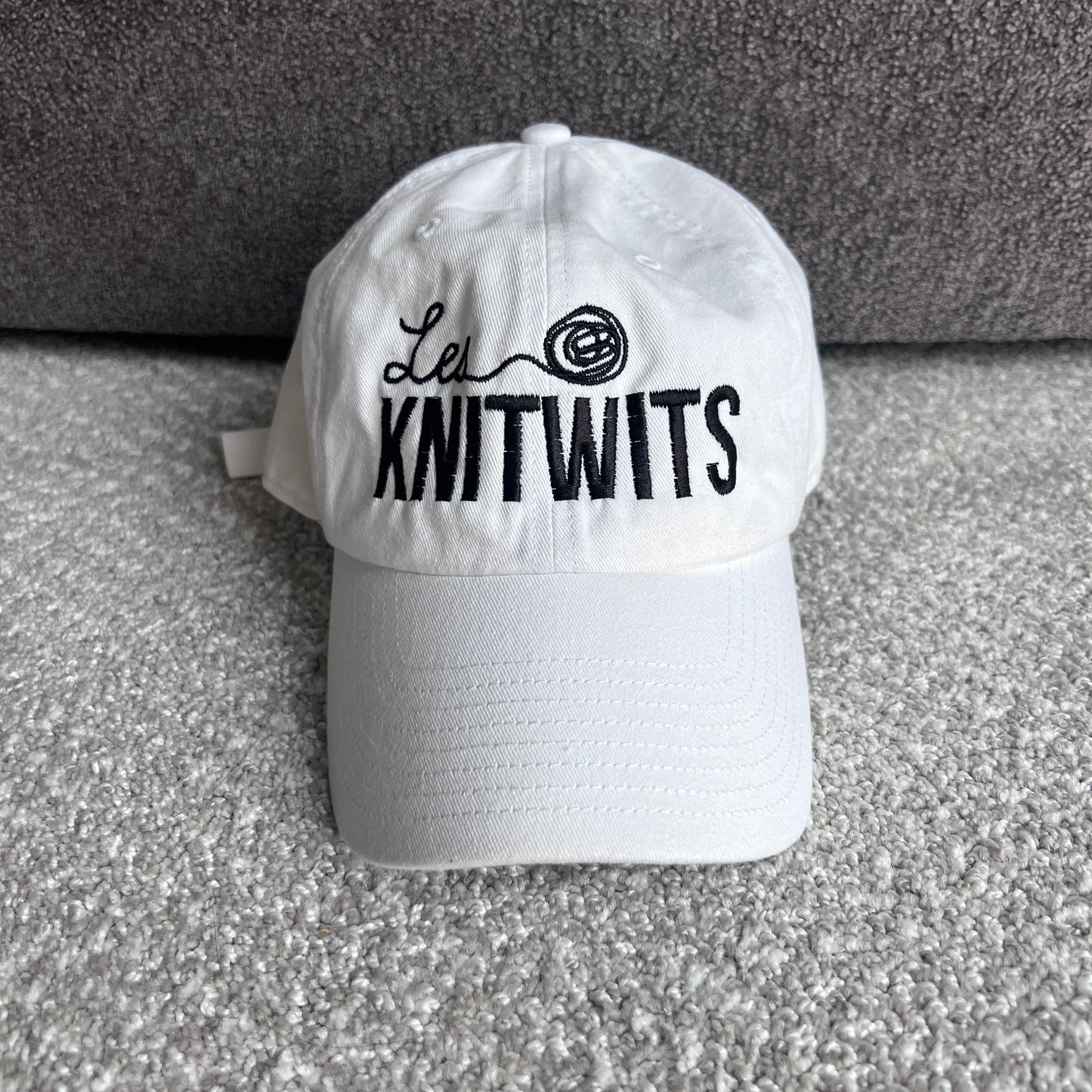 Les Knitwits Unisex Dad Cap | For Grown-Ups or Kids 5+!