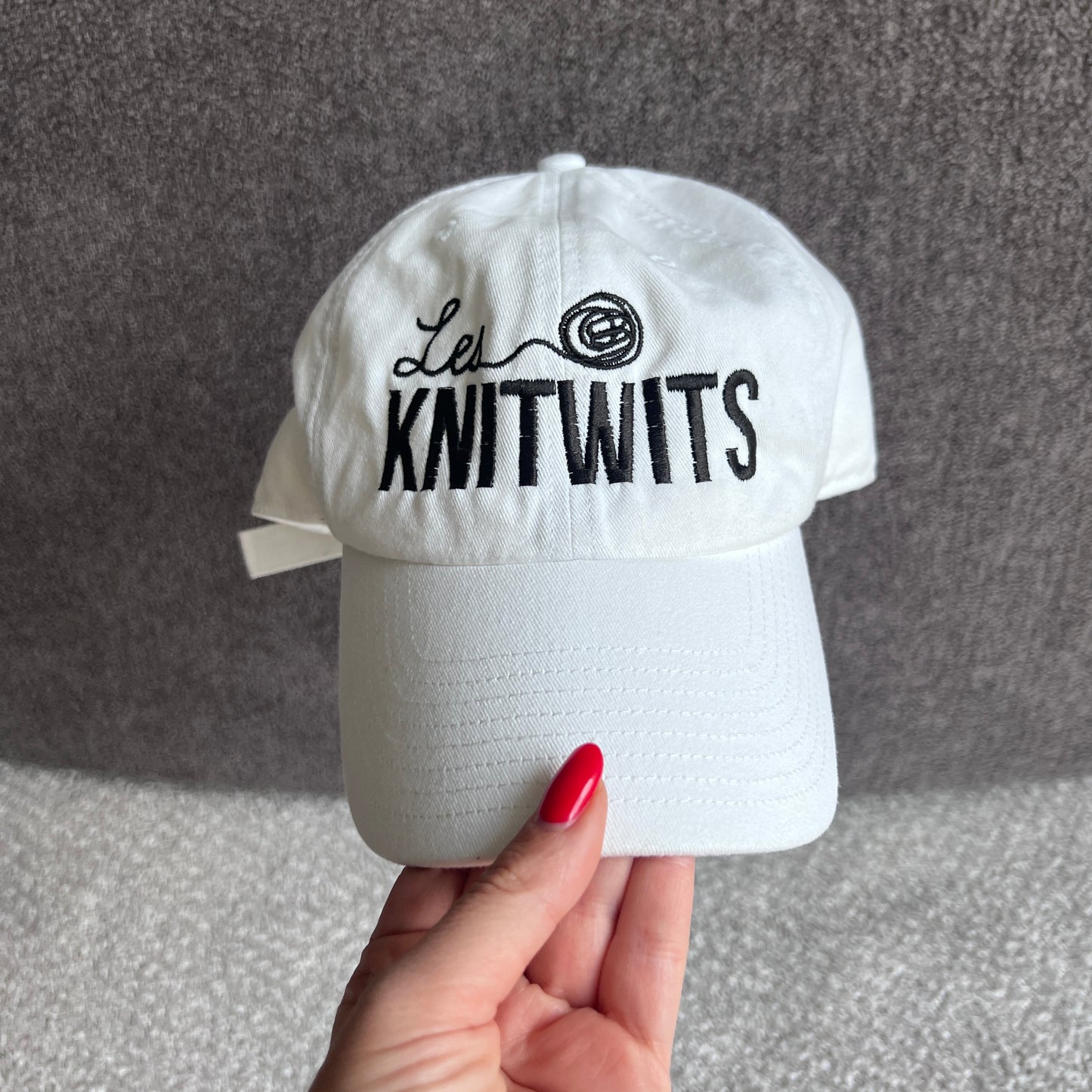Les Knitwits Unisex Dad Cap | For Grown-Ups or Kids 5+!