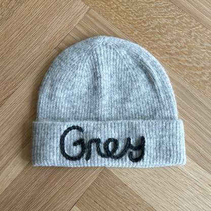 Soft Beanie | Ivory, Light Grey & Charcoal |6 Months - 6 Years | PREMIUM COLLECTION