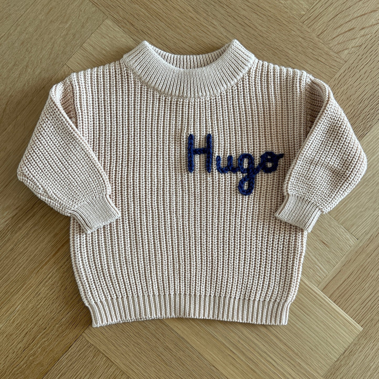 Custom Name Sweater | Multiple Colors Oversized Knit Newborn to 6 Years