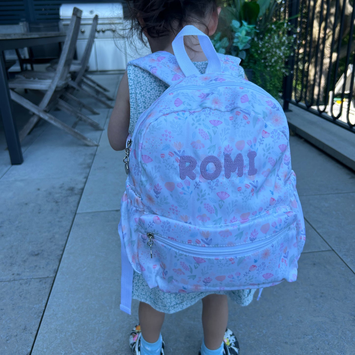 Floral Toddler Backpack