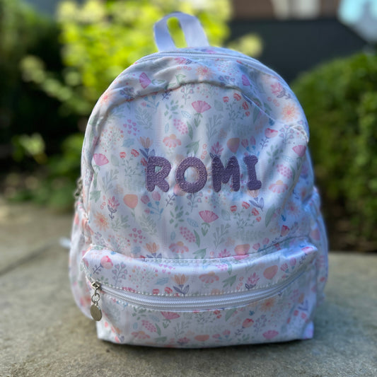 Sample ROMI Floral Backpack | READ DESCRIPTION