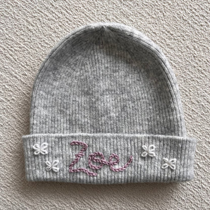 Coziest Grey Beanie for Toddlers | 18M - 4 Years Old
