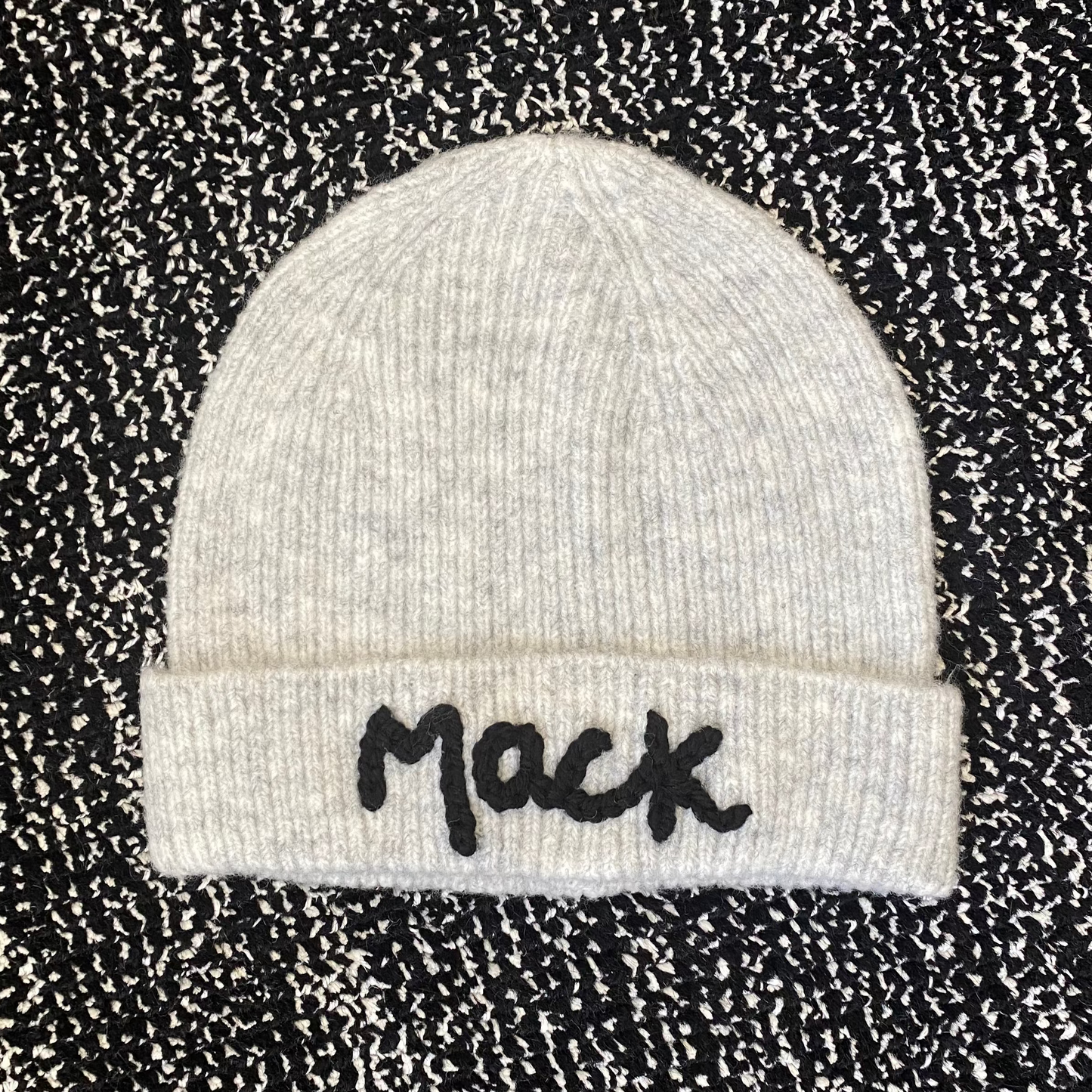 Soft Beanie | Ivory, Light Grey & Charcoal |6 Months - 6 Years | PREMIUM COLLECTION