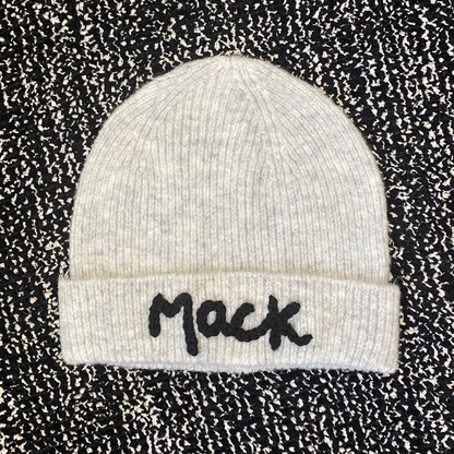 Soft Beanie | Ivory, Light Grey & Charcoal |6 Months - 6 Years | PREMIUM COLLECTION