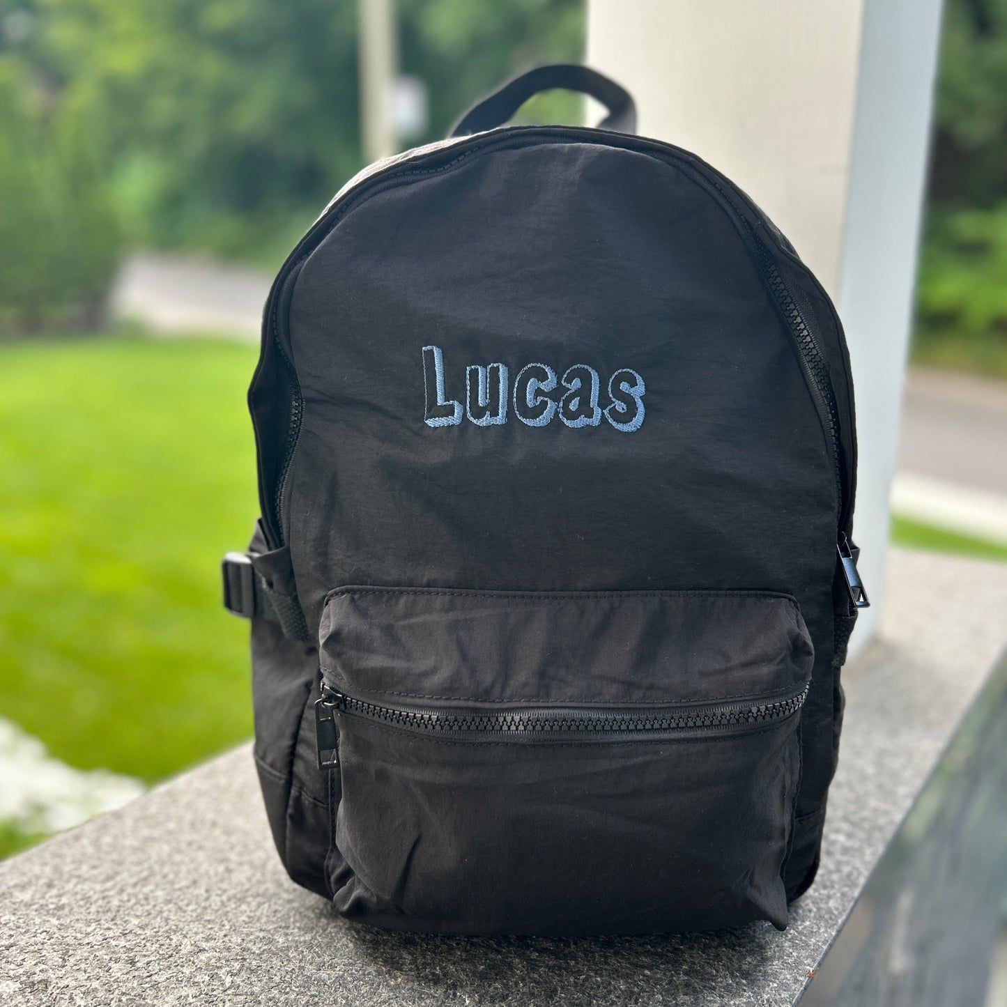 Black Toddler Nylon Backpack