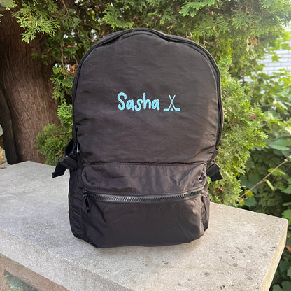 Black Toddler Nylon Backpack