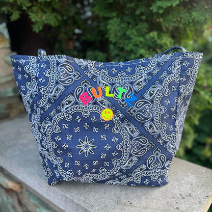 Custom Bandana Tote Bag