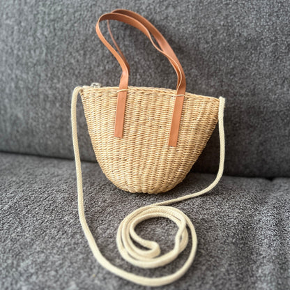 Toddler Rattan Straw Purse | Ready to ship collection