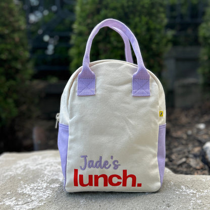 Custom Lunch or Snack Bag | Clean, Non-Toxic Machine Washable