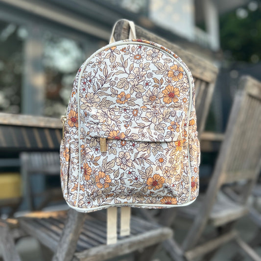 Floral Premium Mini Backpack | 3 Prints Available