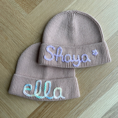 Light Blush Beanie 2+ Years | 2 sizes available (2-8 Years)