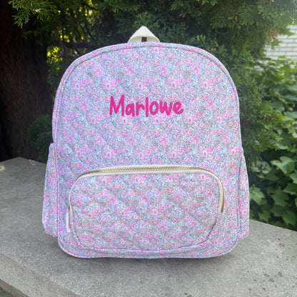 Floral Toddler Backpack *Premium Collection*