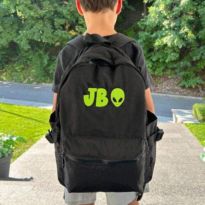 Black Toddler Nylon Backpack