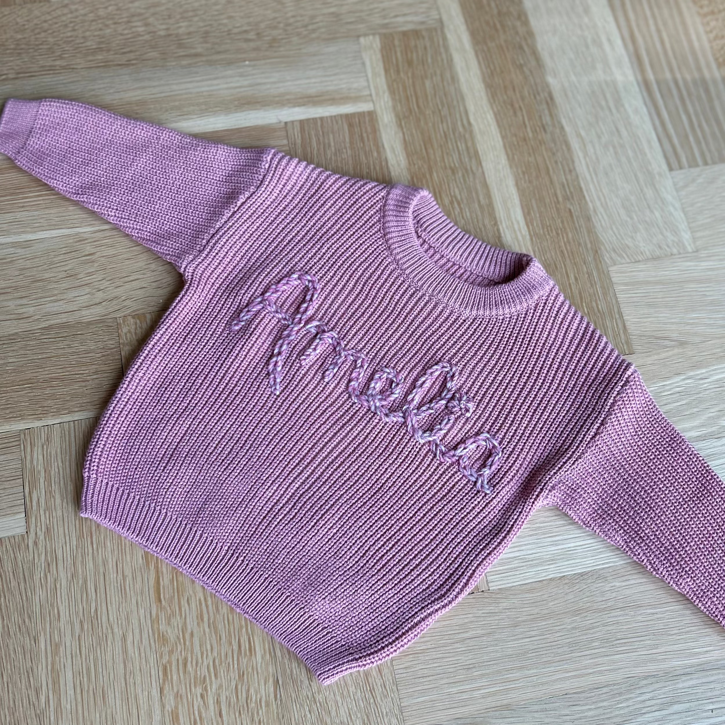 Blush Classic Sweater, Oversized Fit | 4T & 5T Available